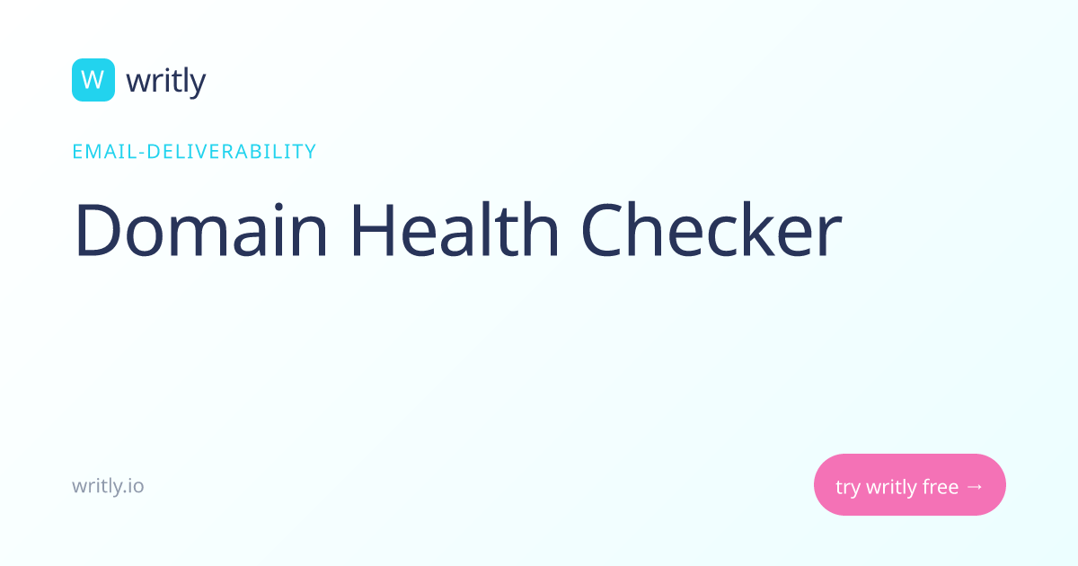 Free Domain Health Checker | SPF DKIM DMARC Verification