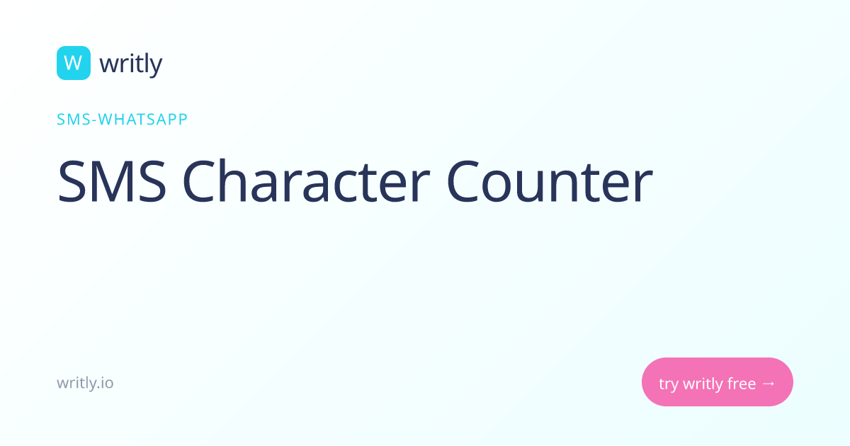 Free SMS Character Counter (Segment Calculator)